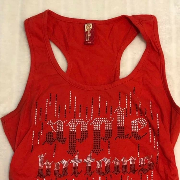 BOGO Free🦋 Apple Bottoms Beaded Rouched Racerback Tank Top - Picture 3 of 16